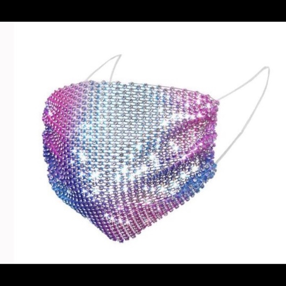 RHINESTONE STUDDED MASKS LINER! - Picture 2 of 4